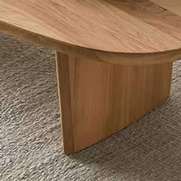 CraftThink Modern Solid Wood Coffee Table for Living Room