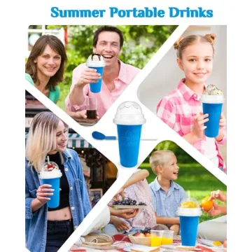 Portable Slushy Maker Cup for Kids and Family Fun