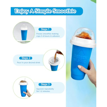 Portable Slushy Maker Cup for Kids and Family Fun