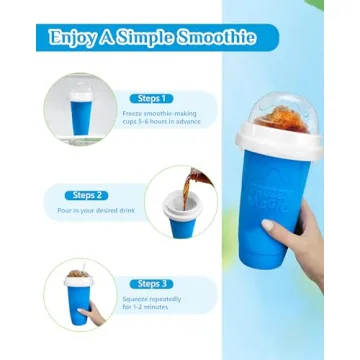 Portable Slushy Maker Cup for Kids and Family Fun