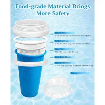 Portable Slushy Maker Cup for Kids and Family Fun