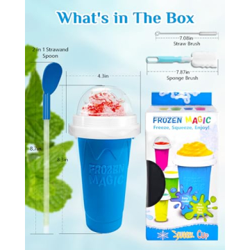 Portable Slushy Maker Cup for Kids and Family Fun