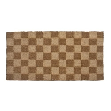 Creative Co-Op Engraved Coir Doormat | Stylish & Sturdy