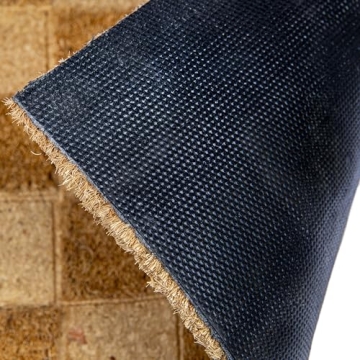 Creative Co-Op Engraved Coir Doormat | Stylish & Sturdy