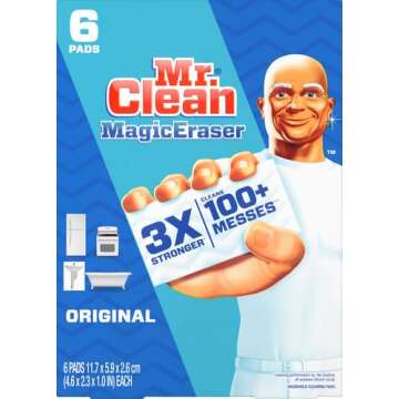 Mr. Clean Magic Eraser Original, 6 Count