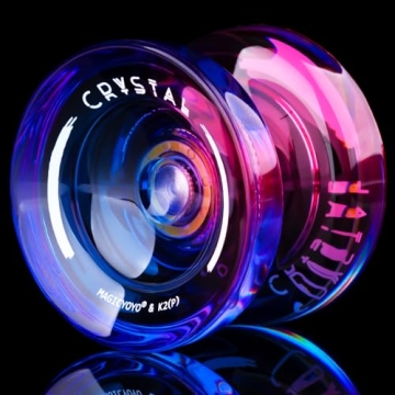 MAGICYOYO K2 Responsive Yoyo for Kids, Professional Plastic Crystal Yoyo for Beginner , Dual Purpose...