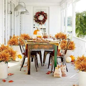 Uieke 12PCS Artificial Boston Ferns for Fall Decor
