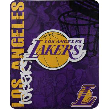 Cozy Northwest NBA Unisex-Adult Fleece Throw Blanket for Fans