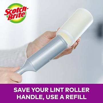 Scotch-Brite Extra Sticky Lint Roller for Pet Hair