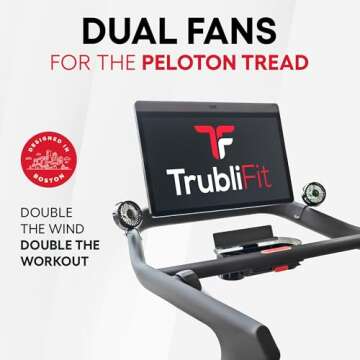 Dual Fan for Peloton Tread – Essential Accessory for Comfort
