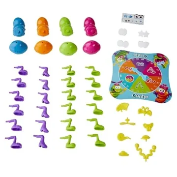 Hasbro Gaming Cootie Mixing and Matching Bug-Building Game | 2-4 Players | Easy Preschool Board Games | Back to School Gifts for Kids | Ages 3+