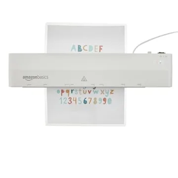 Amazon Basics Laminator with Rapid Warm-Up and Pouches