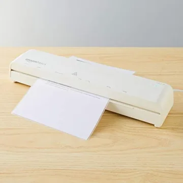 Amazon Basics Laminator with Rapid Warm-Up and Pouches