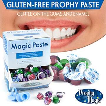 Flavored Gluten-Free Prophy Paste for Effective Dental Care
