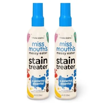 Miss Mouth's Messy Eater Stain Treater Spray - 4oz 2 Pack Stain Remover - Newborn & Baby Essentials ...