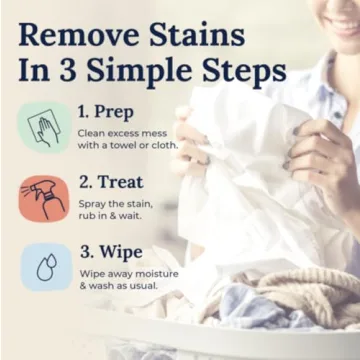 Miss Mouth's Messy Eater Stain Treater Spray - 4oz 2 Pack Stain Remover - Newborn & Baby Essentials - No Dry Cleaning Food, Grease, Coffee Off Laundry, Underwear, Fabric