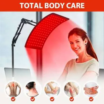Red Light Therapy for Body – 660nm & 850nm Lamp