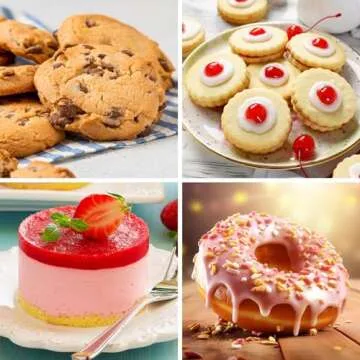 ALLTOP 12 Pcs Round Biscuit Cutter - Stainless Steel Baking Essential Tool for Effortless Circle Cookie Shaping,Pastry,Cake Decoration&Fondant Creation – Precise Cut Utensil for Dumpling,Scone, Donut