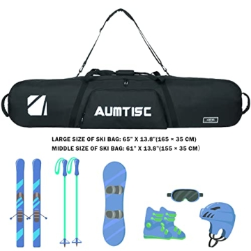 Durable Aumtisc Padded Snowboard Bag for Travel