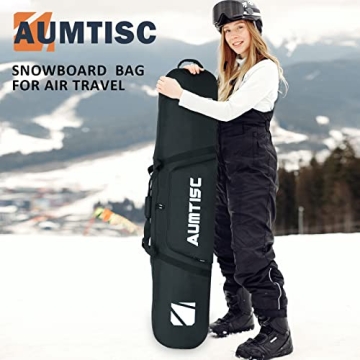 Durable Aumtisc Padded Snowboard Bag for Travel