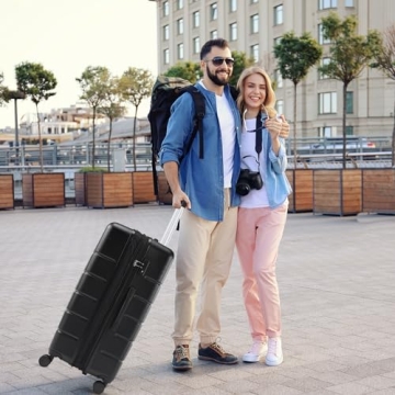 Sweetcrispy 28 Inch Luggage with TSA Lock and Wheels