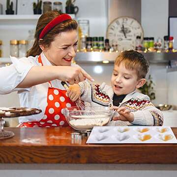 Amurgo 1 Pack Diamond Heart Silicone Mold for Valentine's Day, 8 Cavities Non-stick Easy Release Heart Shaped Silicone Mold Tray for Ice Cube, Mousse Cake Dessert, Candy, Hot Chocolate Cocoa Bomb Mold