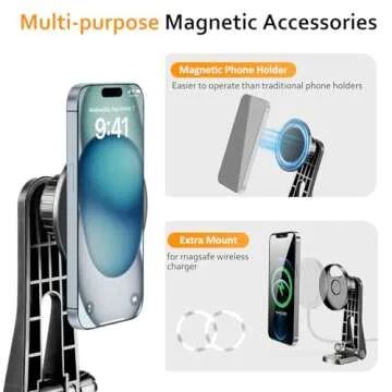 Aureday 12'' Ring Light with Tripod and Remote Control