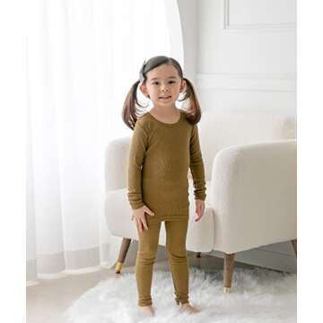 AVAUMA Kids Snug Fit Pajama Set for All Seasons