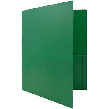 Durable 2 Pocket School Folders in Assorted Colors