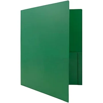 Durable 2 Pocket School Folders in Assorted Colors