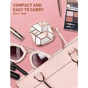 i-Blason Cosmo Series Case Designed for Galaxy Buds 2 (2021)/ Galaxy Buds Pro (2021)/ Galaxy Buds Live Case (2020), 360° Protective Stylish Buds Live Case (Marble)
