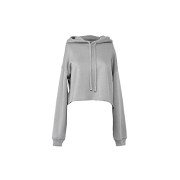 Stylish Bella + Canvas Cropped Hoodie for Women