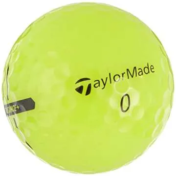 TaylorMade Yellow Distance Plus Golf Balls for All Golfers