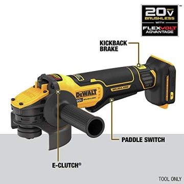 DEWALT 20V MAX Angle Grinder FLEXVOLT Advantage Power Safety