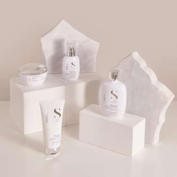 Alfaparf Milano Semi Di Lino Diamond Illuminating Travel Size Conditioner - Moisturizing Conditioner For Normal and Color Treated Hair - Sulfate & Paraben Free Professional Hair Care (1.69 oz / 50 ml)