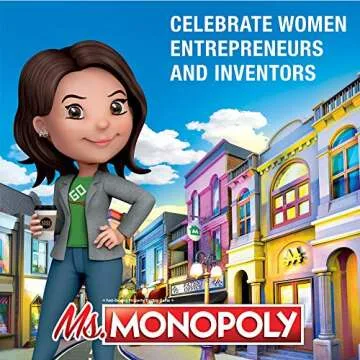 Empowering Ms. Monopoly Board Game for All Ages