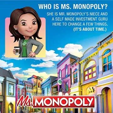 Empowering Ms. Monopoly Board Game for All Ages