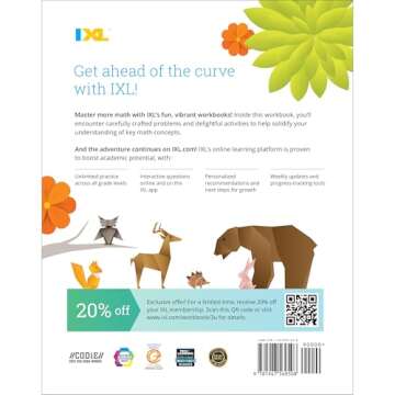 IXL The Ultimate 3rd Grade Math Workbook - Engaging Learning for 8-9 Years