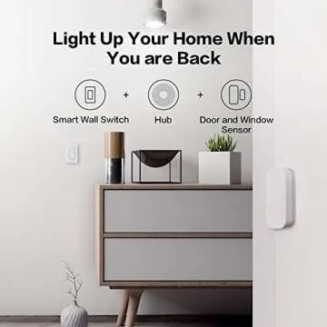 Aqara Smart Light Switch (No Neutral, Double Rocker), Requires AQARA HUB, Zigbee Light Switch, Remote Control and Smart Home Automation, Compatible with HomeKit, Google, Works with Alexa, SmartThings