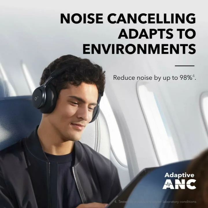 Active Noise Cancelling Soundcore by Anker Headphones