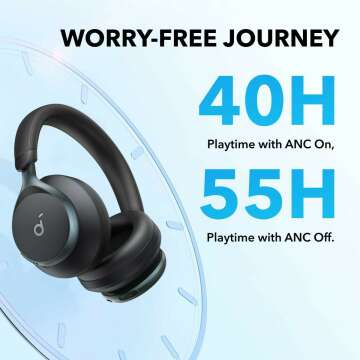 Active Noise Cancelling Soundcore by Anker Headphones