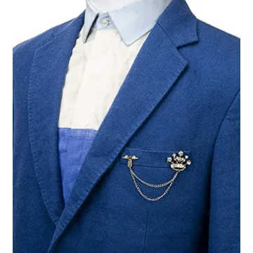 Elegant Knighthood Brooch Suit Pin for Men and Women