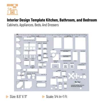 Mr. Pen Architect Template Set for Design Professionals