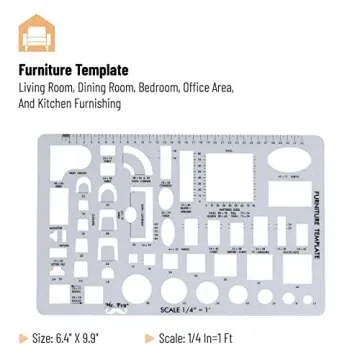 Mr. Pen Architect Template Set for Design Professionals