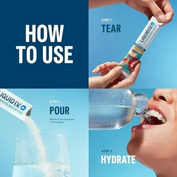 Sugar-Free Liquid I.V. Hydration Multiplier 4 Flavors