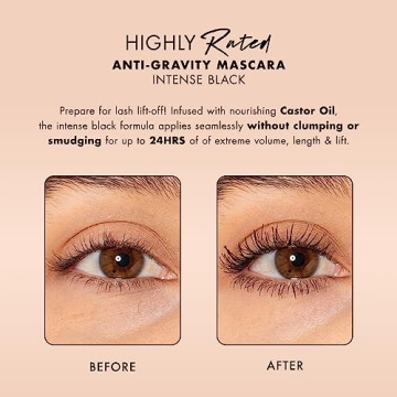 Milani Anti-Gravity BLACK Mascara with Castor Oil