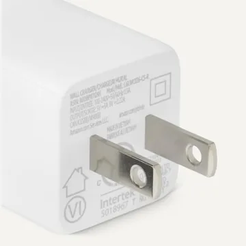 Amazon Basics 20W USB C Nano GaN Wall Charger for Fast Charging