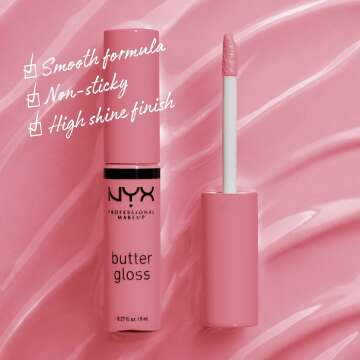 NYX Butter Gloss - Smooth & Luscious Lip Color