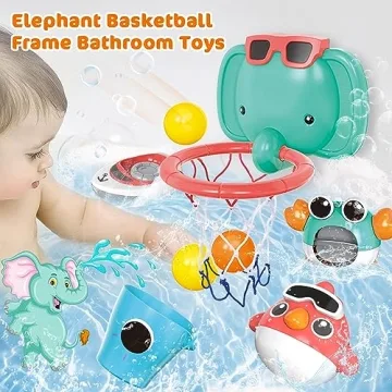 VATOS Elephant Bath Toys for Toddlers
