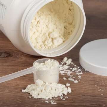 Mt. Capra Clean Whey Protein | Grass-Fed Undenatured Goat Whey Protein Powder | 24 g Protein Per Serving, All Natural, Non-GMO, High in Branch Chain Amino Acids | Vanilla Bean | 15 Servings - 16 oz